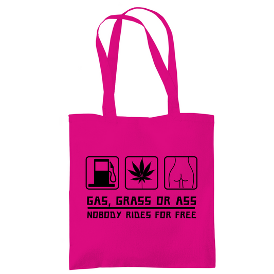 Tragetasche "Gas Grass Ass" - Grafikmagie