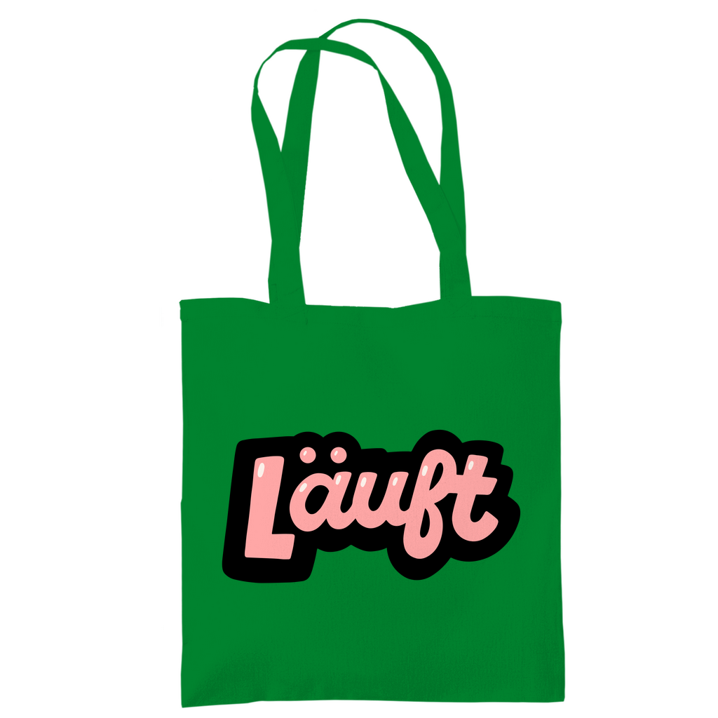 Tragetasche "Läuft" - Grafikmagie