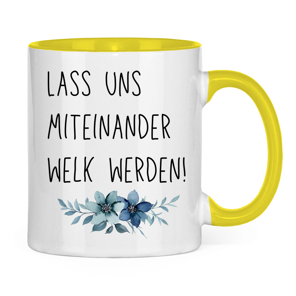 Tasse zweifarbig 