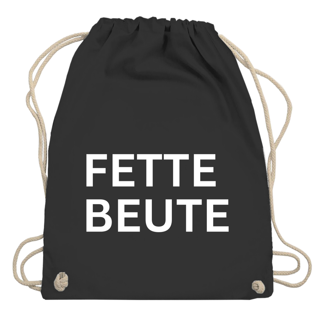 Turnbeutel "Fette Beute"