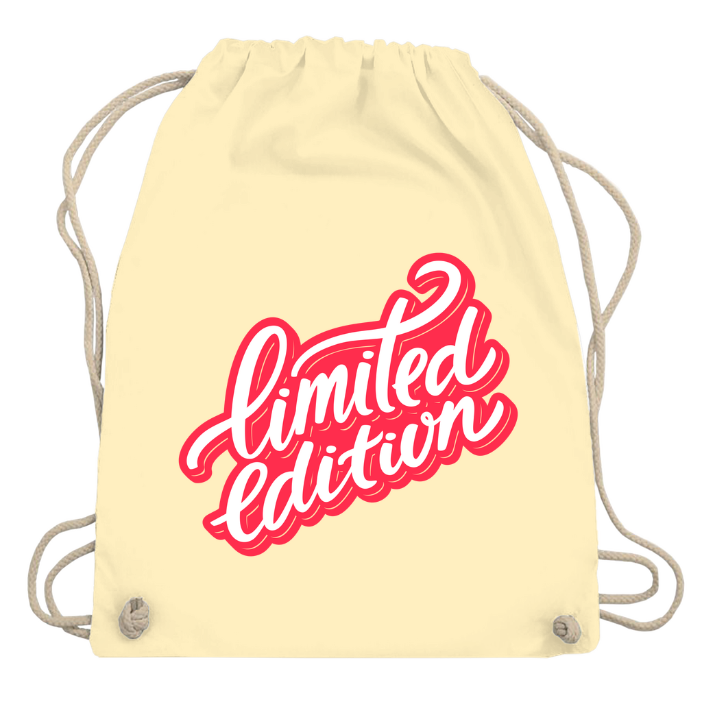 Turnbeutel "limited edition"
