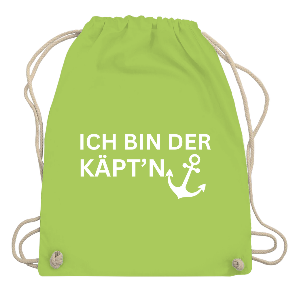 Turnbeutel "Ich bin der Käptn"