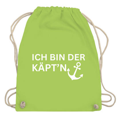 Turnbeutel "Ich bin der Käptn"