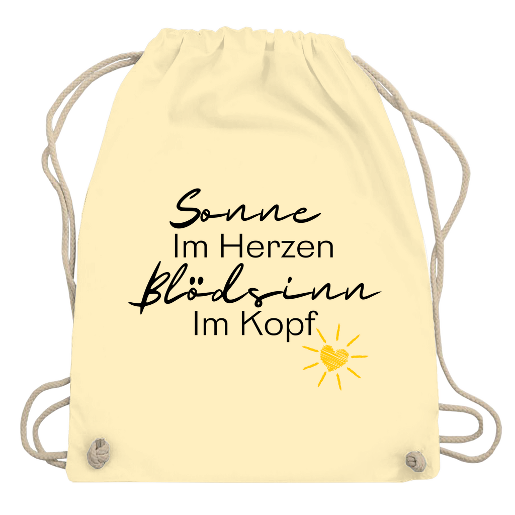 Turnbeutel "Sonne im Herzen"