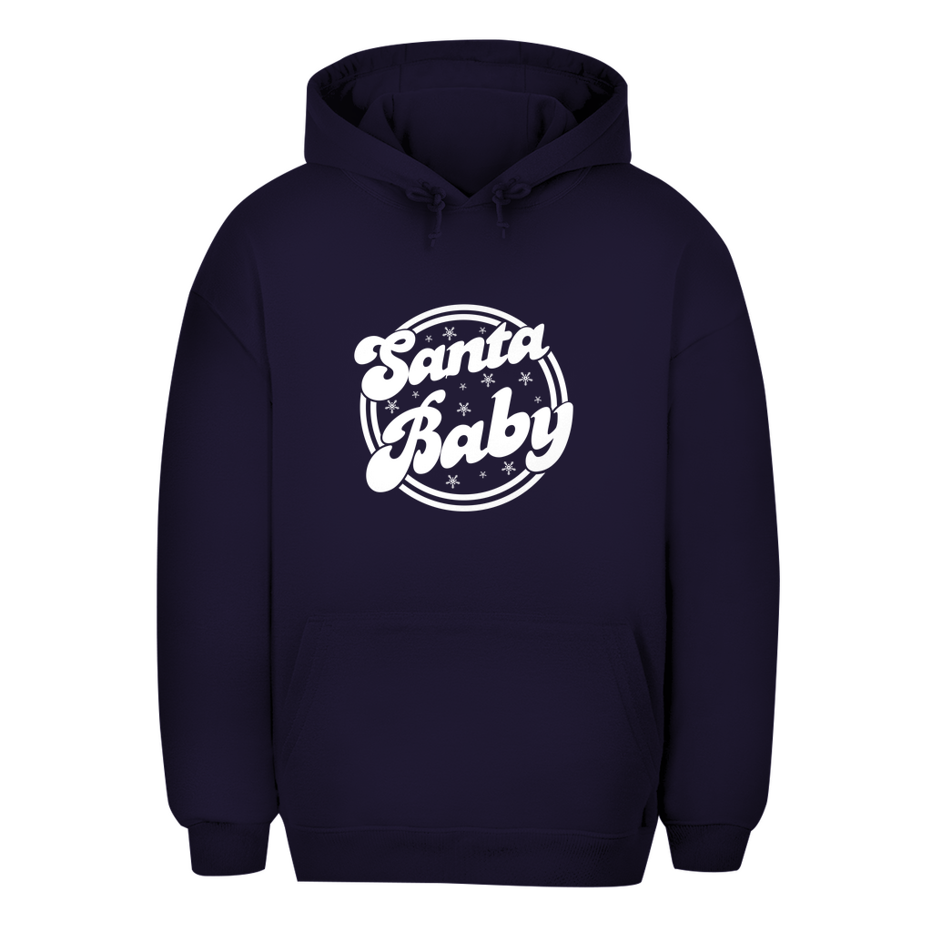 Unisex Oversize Hoodie "Santa Baby"