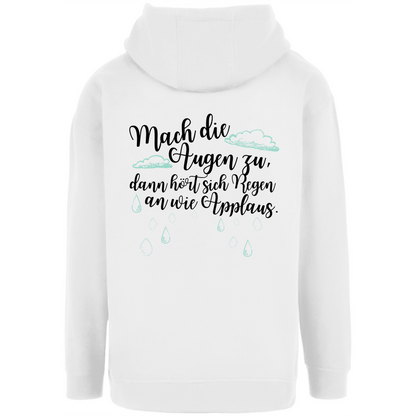 Unisex Oversize Hoodie "Mach die Augen zu..."