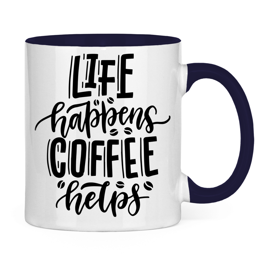 Tasse zweifarbig 