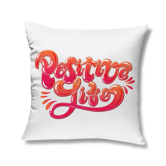 Kopfkissen "Positive Life" - Grafikmagie
