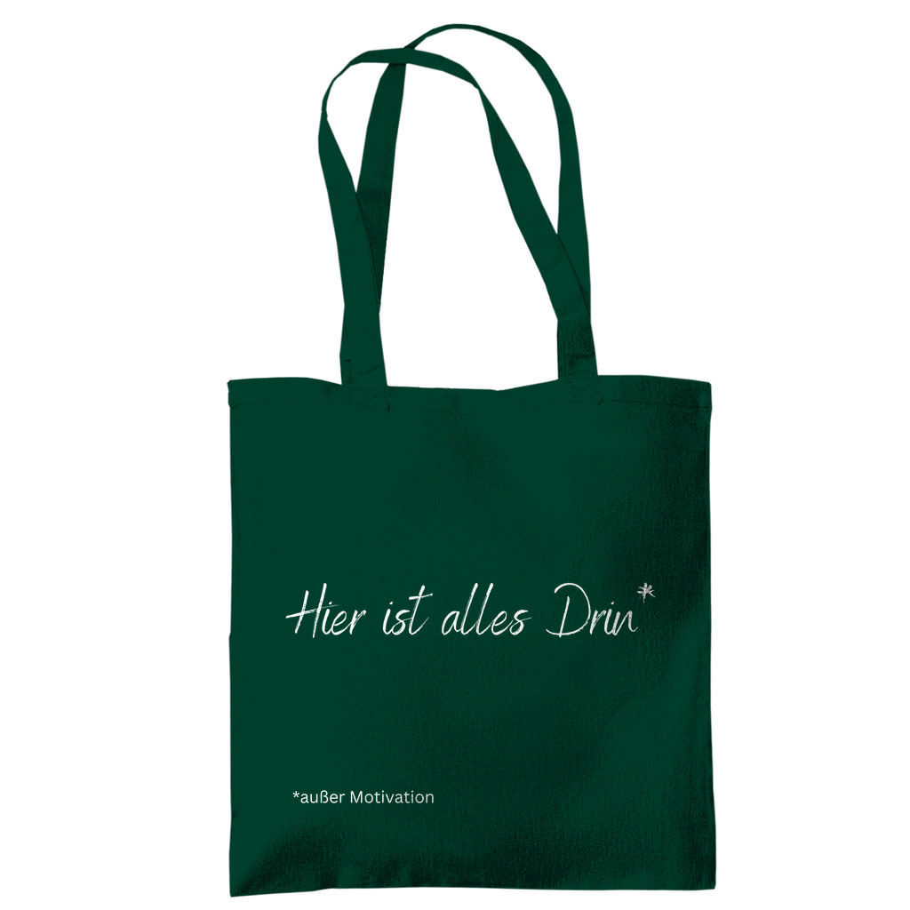 Tragetasche "Hier ist alles drin" - Grafikmagie