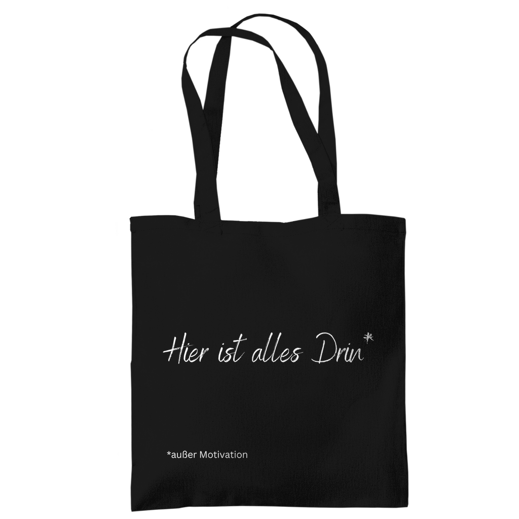 Tragetasche "Hier ist alles drin" - Grafikmagie