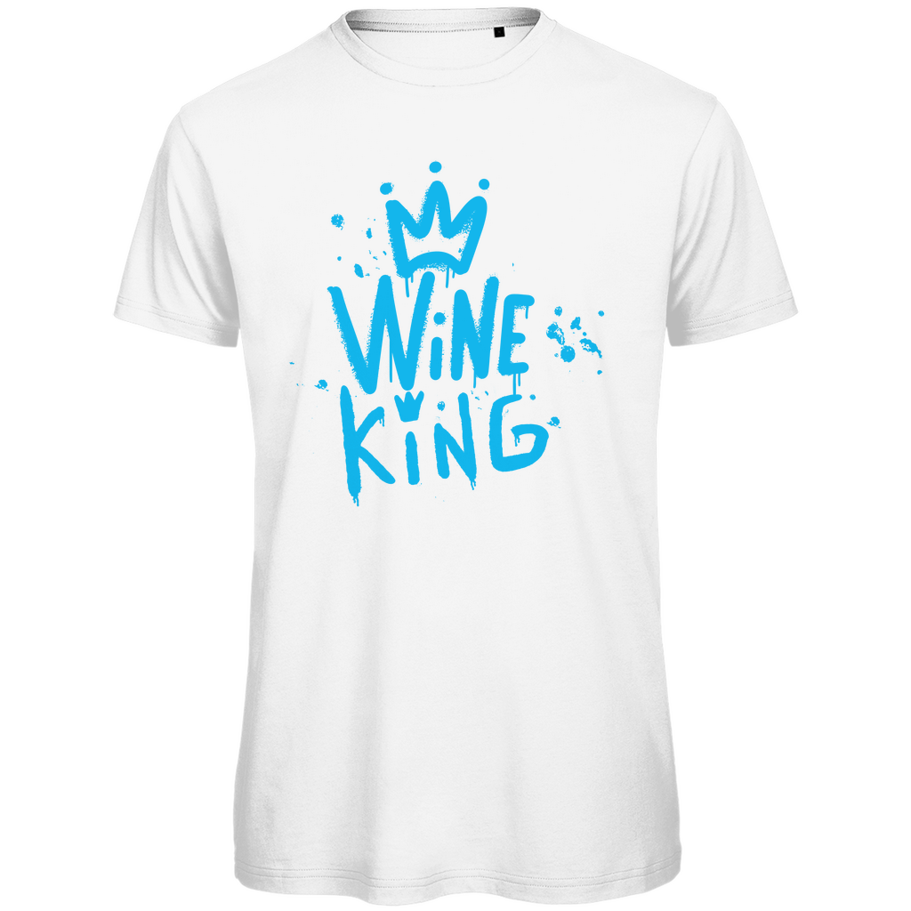 Herren T-Shirt "Wine King" - Grafikmagie