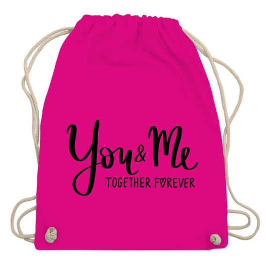 Turnbeutel "You Me"