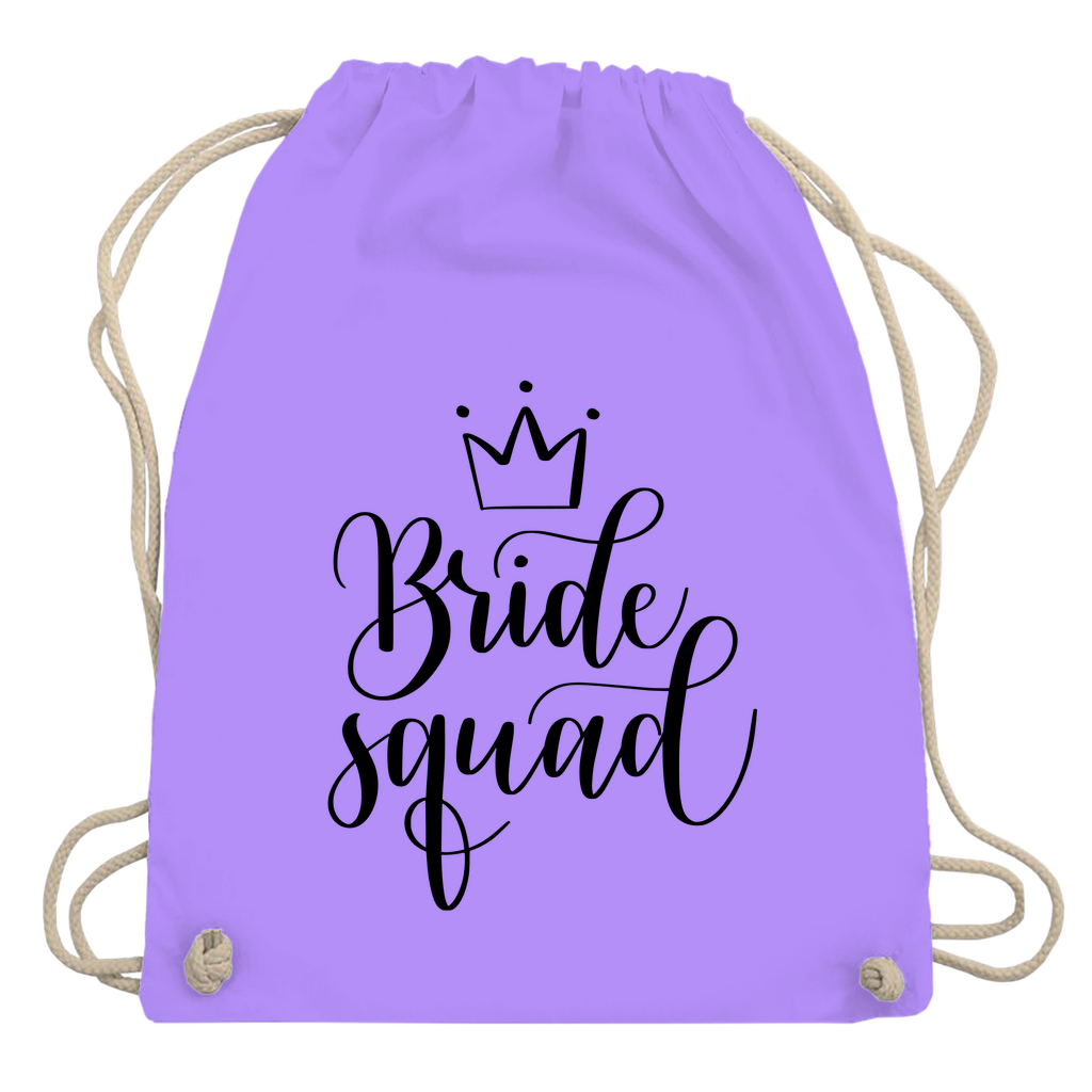 Turnbeutel "Bride squad"
