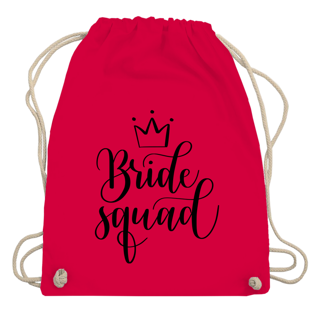 Turnbeutel "Bride squad"
