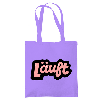 Tragetasche "Läuft" - Grafikmagie