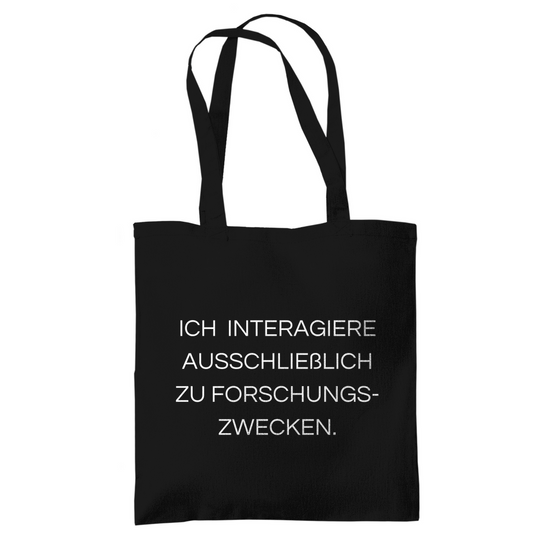 Tragetasche "Ich interagiere" - Grafikmagie