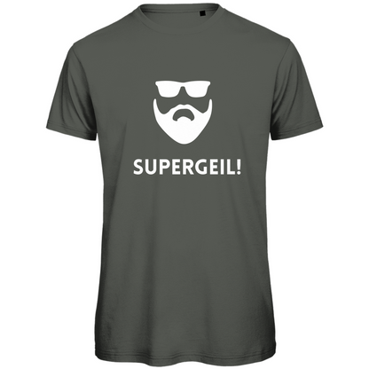 Herren T-Shirt "Supergeil" - Grafikmagie