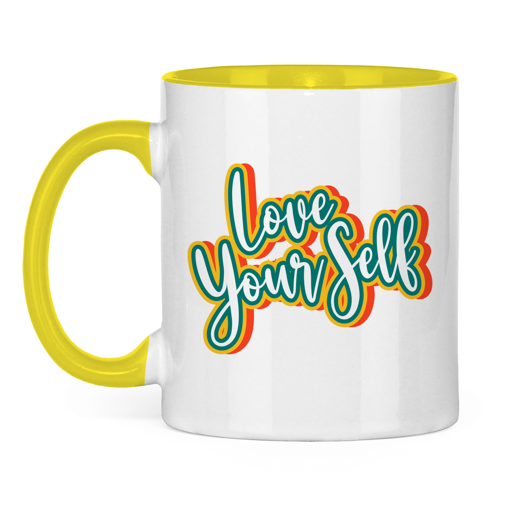 Tasse zweifarbig 