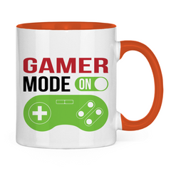 Tasse zweifarbig "Gamer" - Grafikmagie