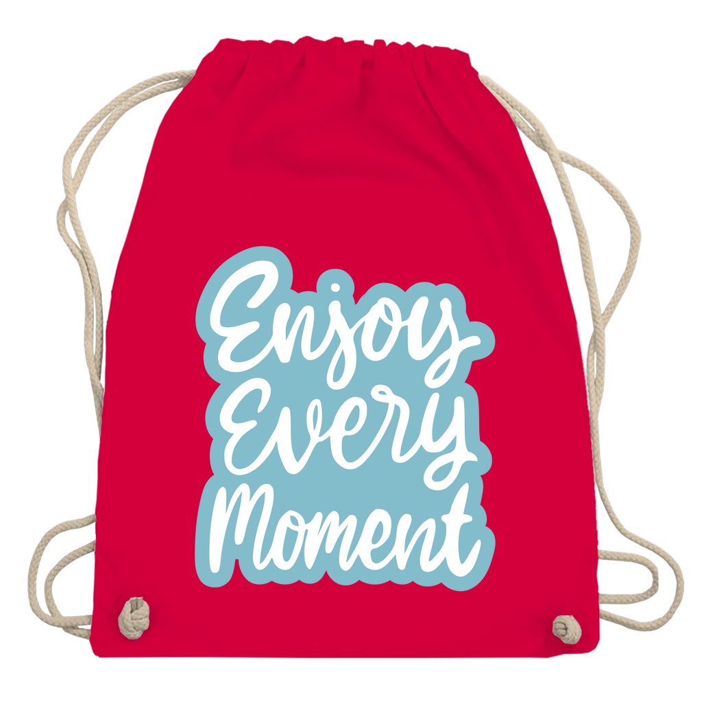 Turnbeutel "Enjoy every Moment"