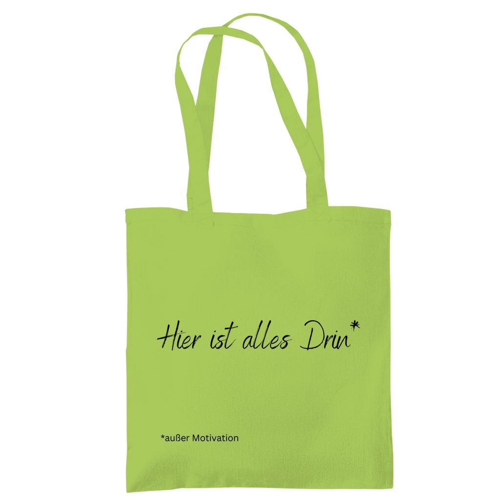 Tragetasche "Hier ist alles drin" - Grafikmagie