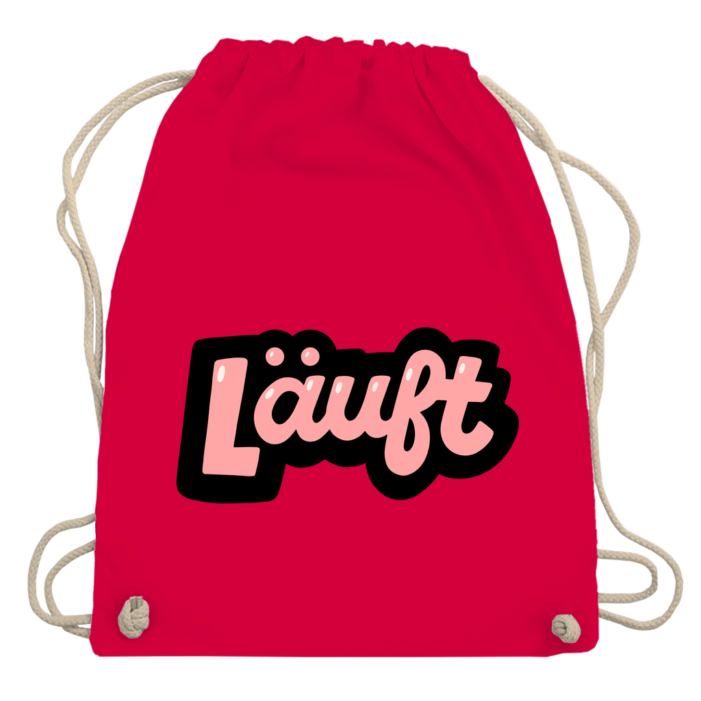 Turnbeutel "Läuft"