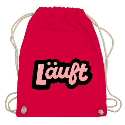 Turnbeutel "Läuft"