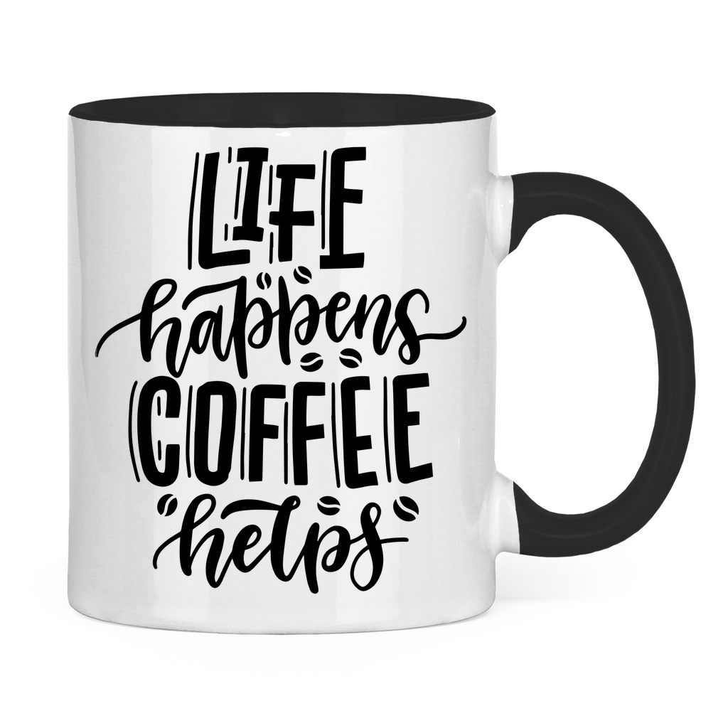 Tasse zweifarbig 