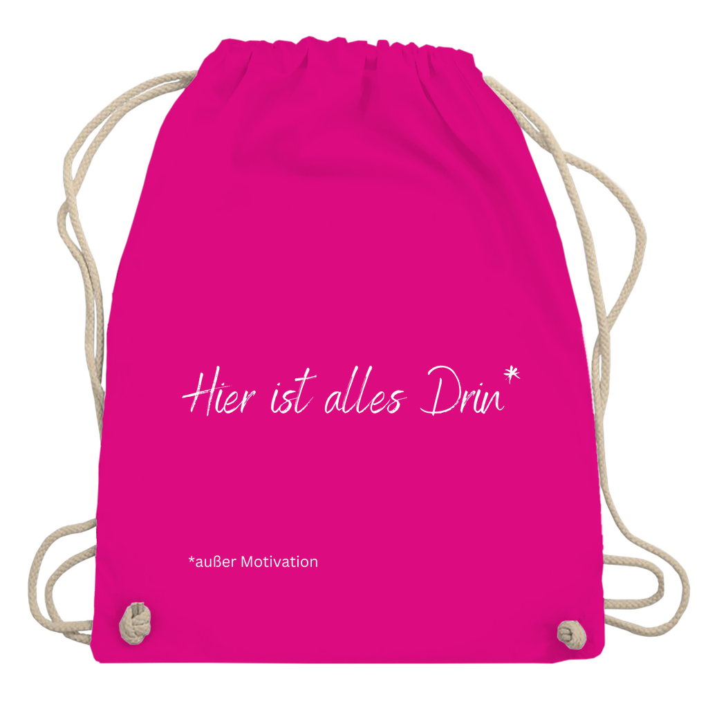 Turnbeutel "Hier ist alles drin"