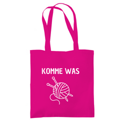 Tragetasche "Komme was Wolle" - Grafikmagie