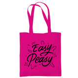 Tragetasche "Easy peasy" - Grafikmagie