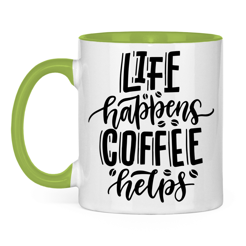 Tasse zweifarbig 