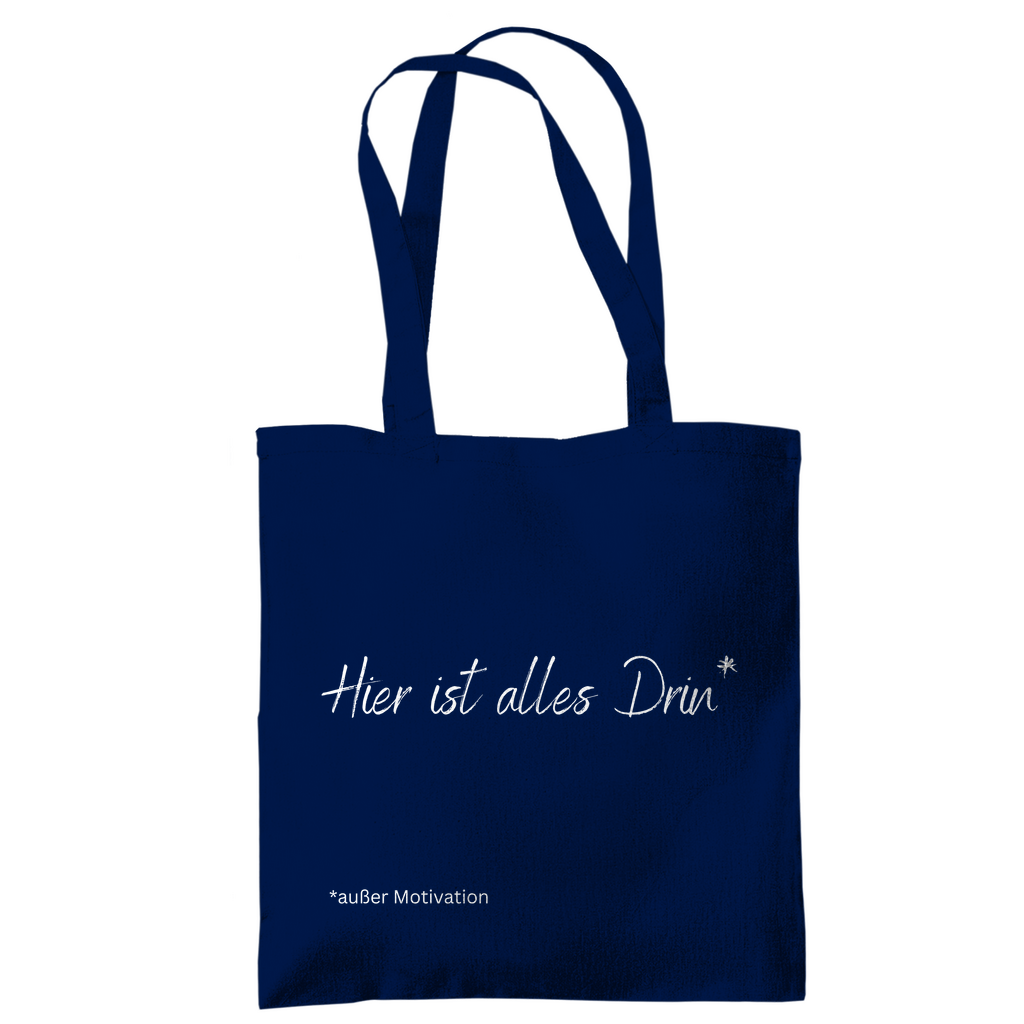 Tragetasche "Hier ist alles drin" - Grafikmagie