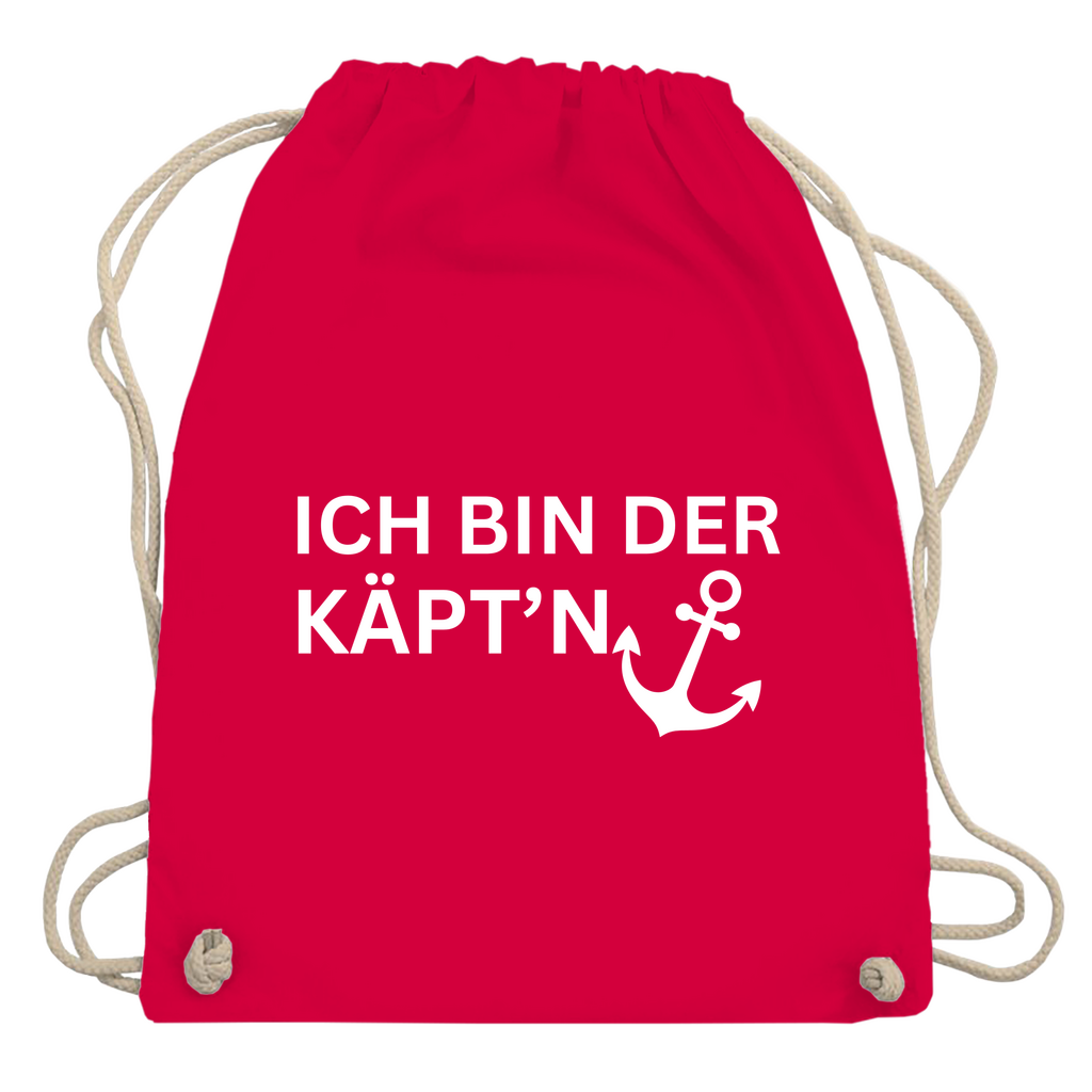 Turnbeutel "Ich bin der Käptn"