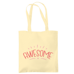 Tragetasche "Awesome" - Grafikmagie
