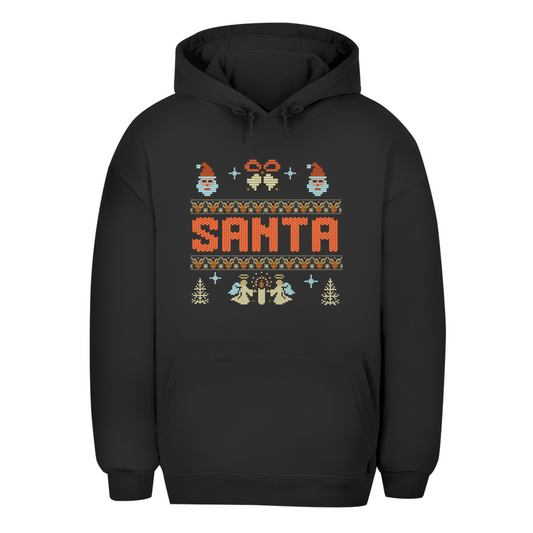 Unisex Oversize Hoodie "Santa"