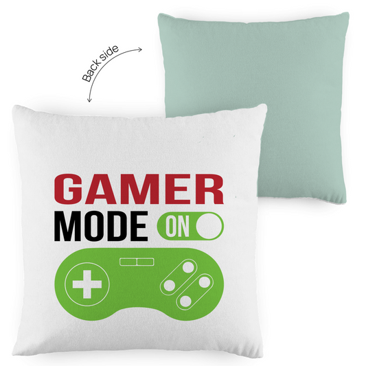 Kopfkissen zweifarbig "Gamer" - Grafikmagie