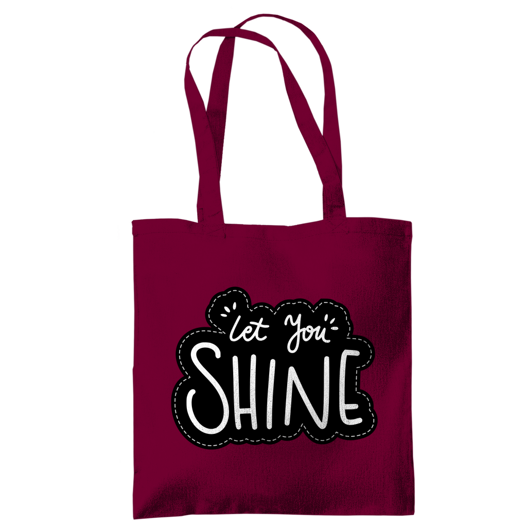 Tragetasche "Let you shine" - Grafikmagie