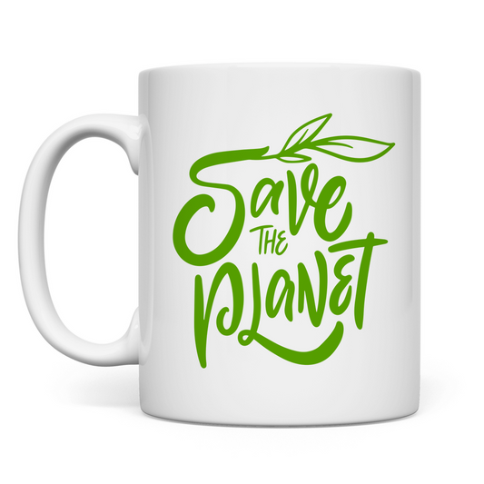 Tasse "Save the Planet" - Grafikmagie