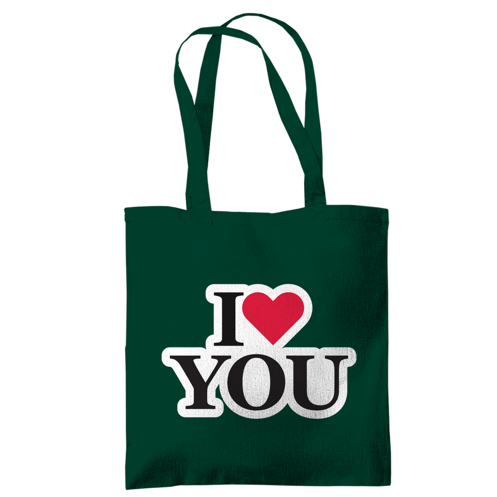Tragetasche "I love you" - Grafikmagie