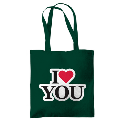 Tragetasche "I love you" - Grafikmagie