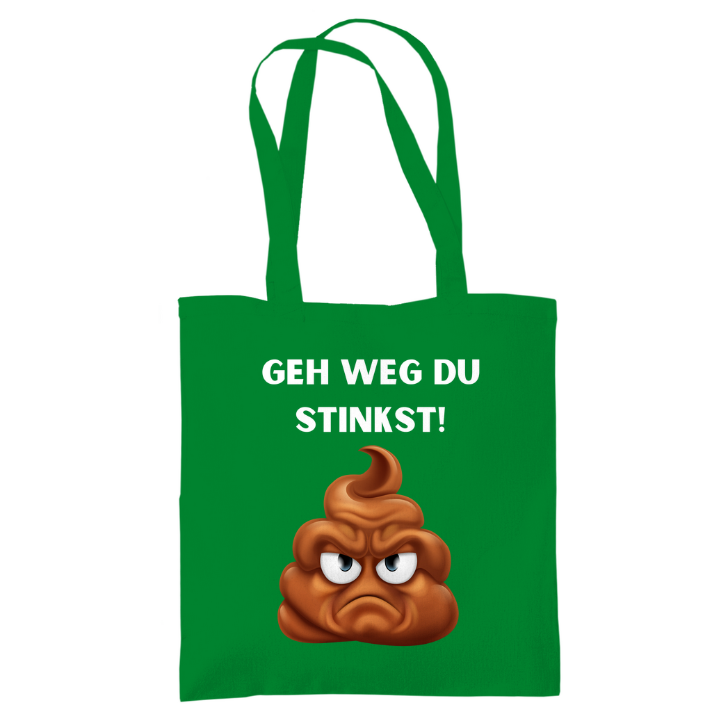 Tragetasche "Geh weg du stinkst" - Grafikmagie