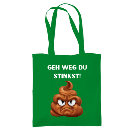 Tragetasche "Geh weg du stinkst" - Grafikmagie