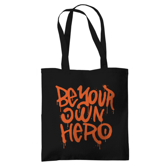 Tragetasche "Be your own Hero" - Grafikmagie
