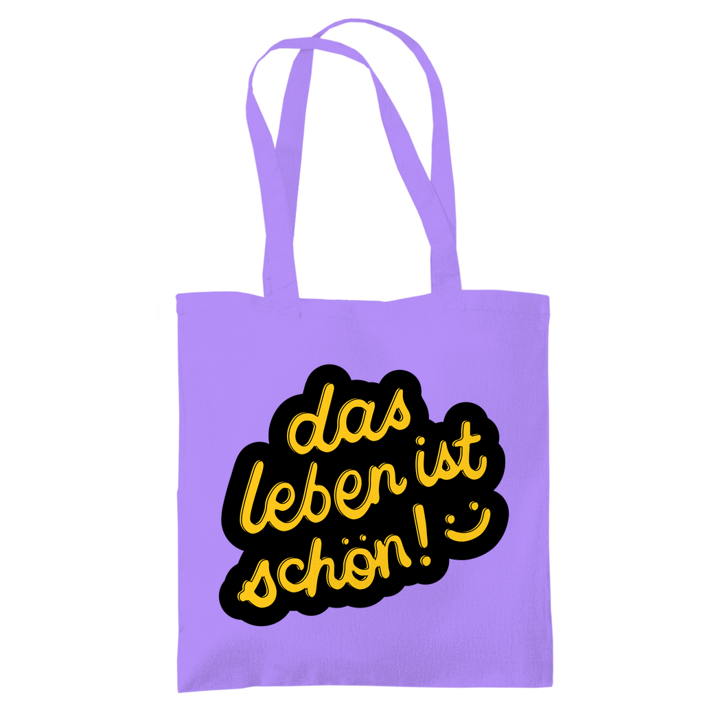 Tragetasche "das Leben ist schön" - Grafikmagie