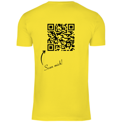 Herren T-Shirt QR Code Linkbaum