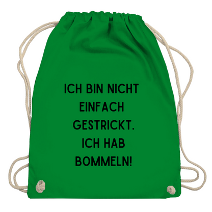 Turnbeutel "Ich bin nicht einfach"