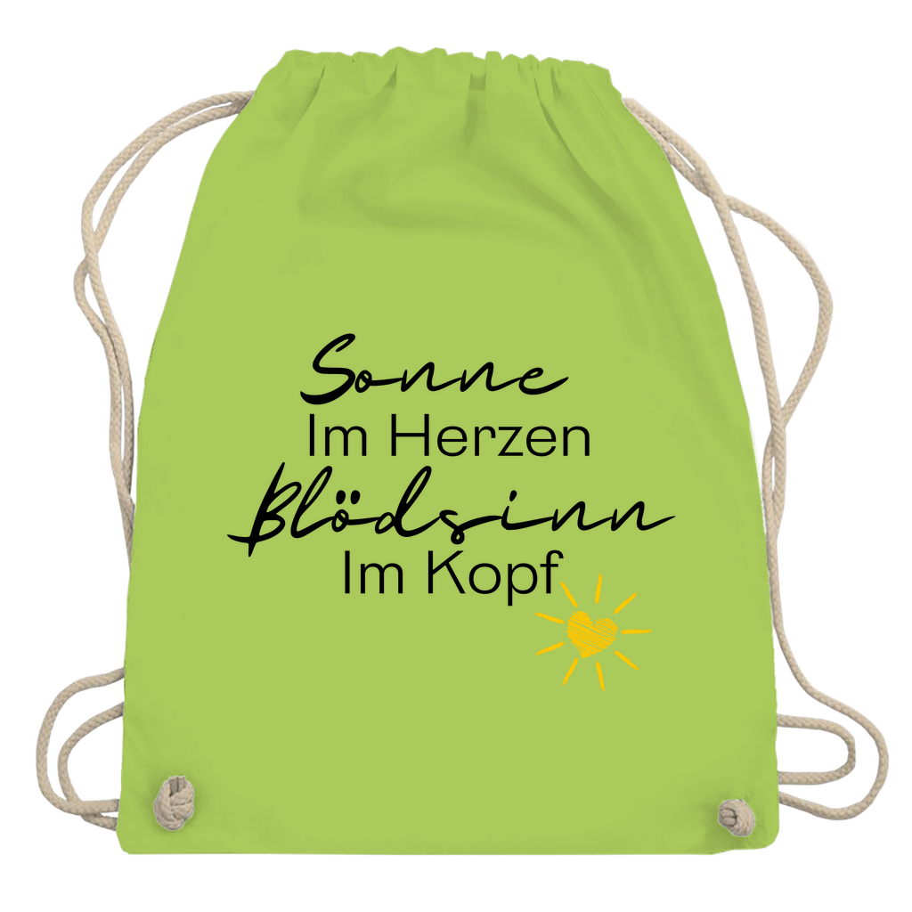 Turnbeutel "Sonne im Herzen"