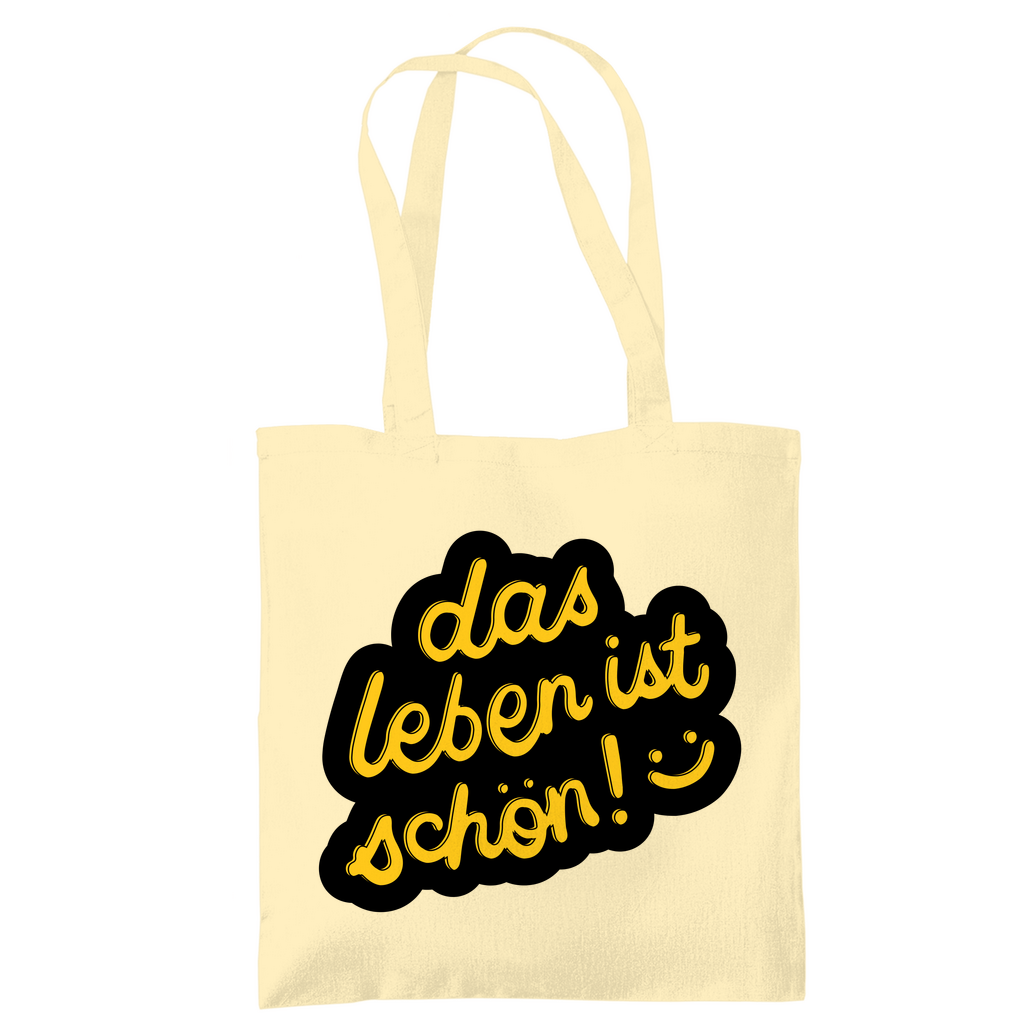 Tragetasche "das Leben ist schön" - Grafikmagie