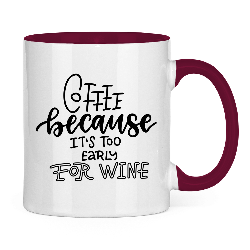 Tasse zweifarbig 